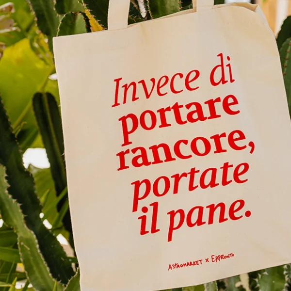 Portate il pane - Tote bag 200g